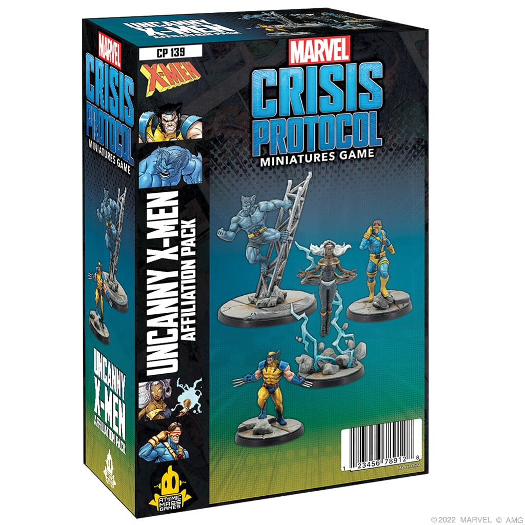 Marvel: Crisis Protocol: Uncanny X-Men Affiliation Pack Miniatures Atomic Mass