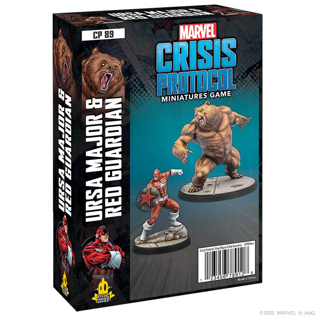 Marvel: Crisis Protocol: Ursa Major & Red Guardian Miniatures Atomic Mass