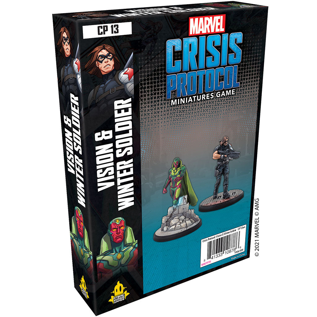 Marvel: Crisis Protocol Vision & Winter Soldier Miniatures Atomic Mass 