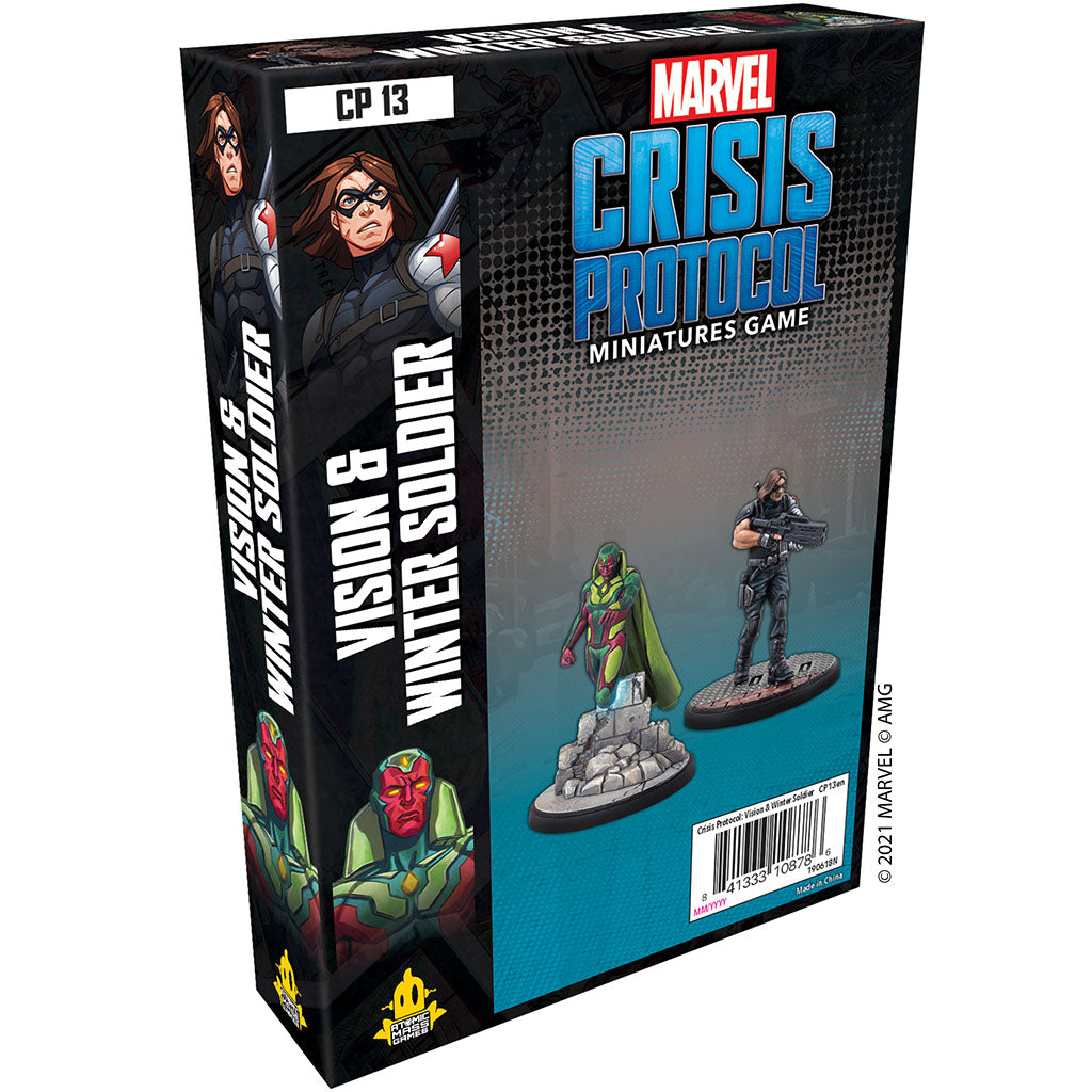 Marvel: Crisis Protocol Vision & Winter Soldier Miniatures Atomic Mass