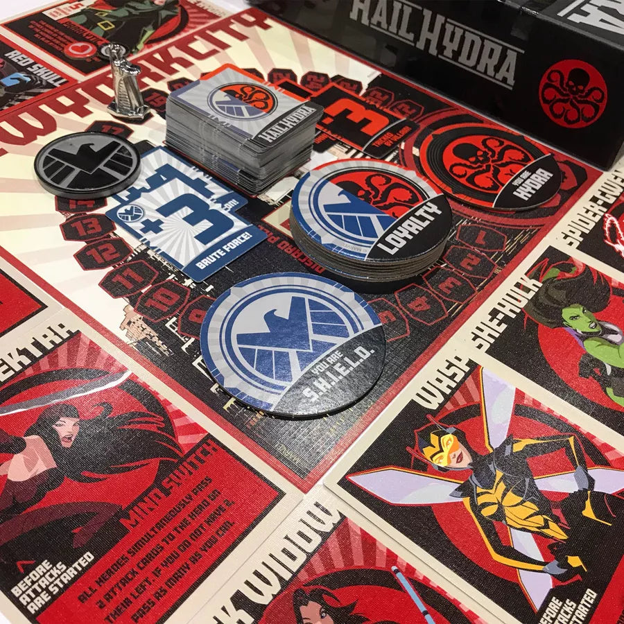 Marvel Hail Hydra Board Game General Spin Master Ltd.