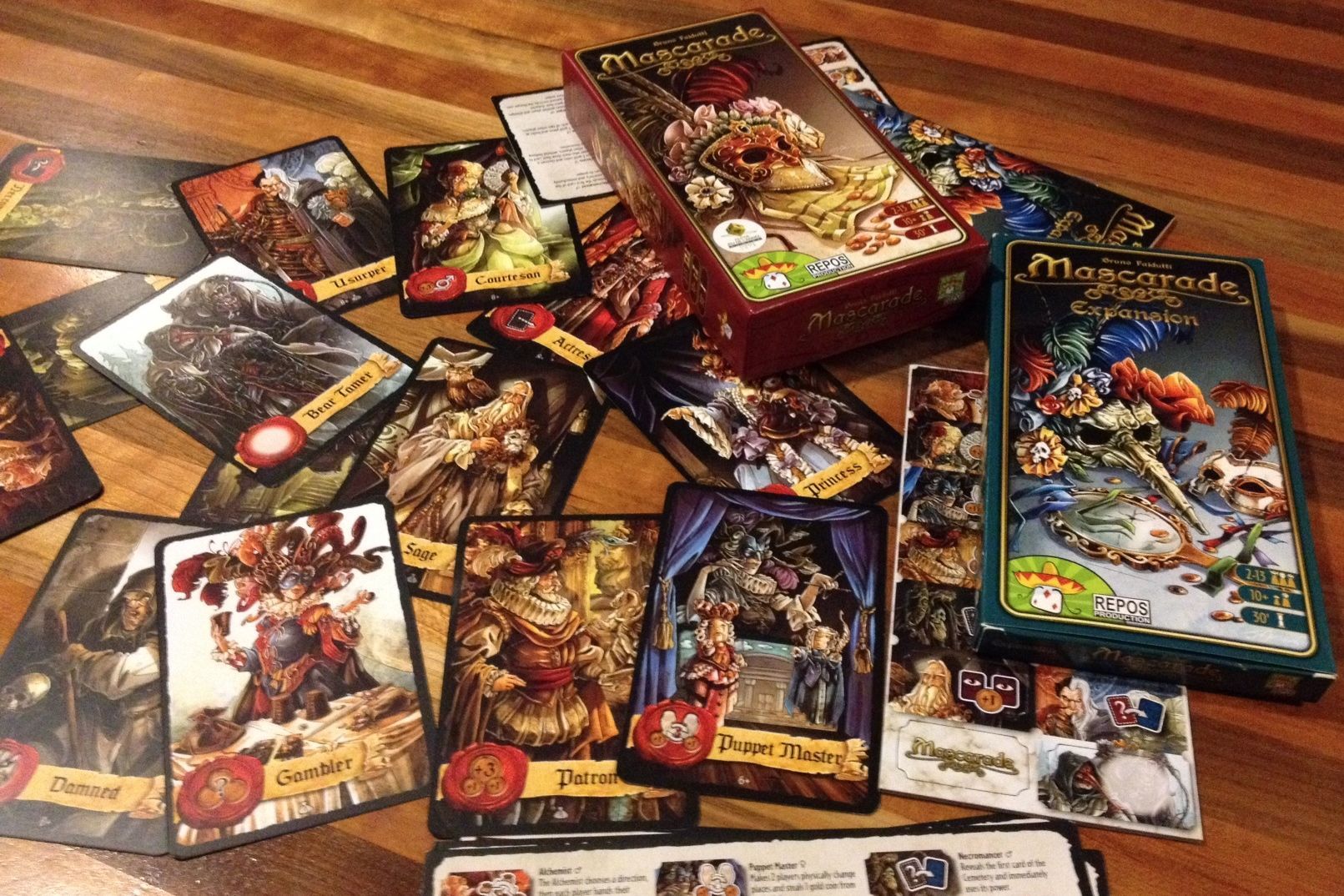 Mascarade: Expansion Card Game Repos