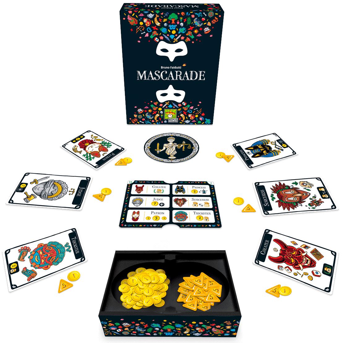 Mascarade Second Edition Card Games Repos