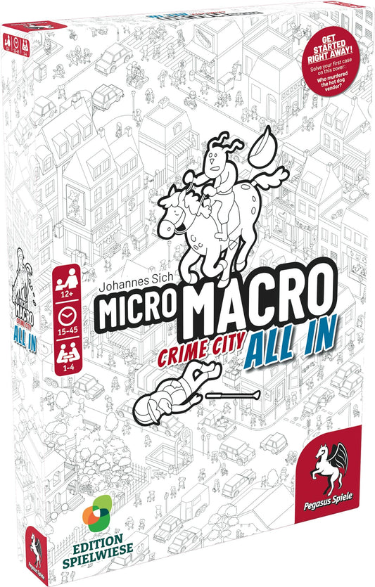 MicroMacro: Crime City - All In Board Games Pegasus Spiele 