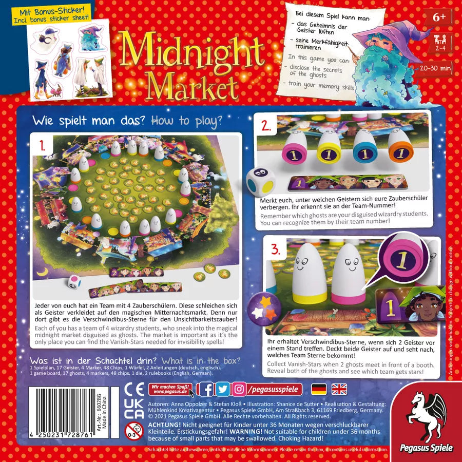 Midnight Market Board Games Pegasus Spiele