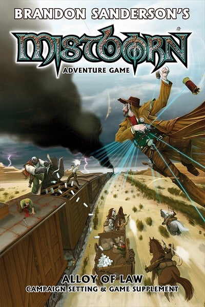 Mistborn Adventure Game - Alloy of Law: Campaign Setting & Game Supplement Role Playing Game CRAFTY GAMES