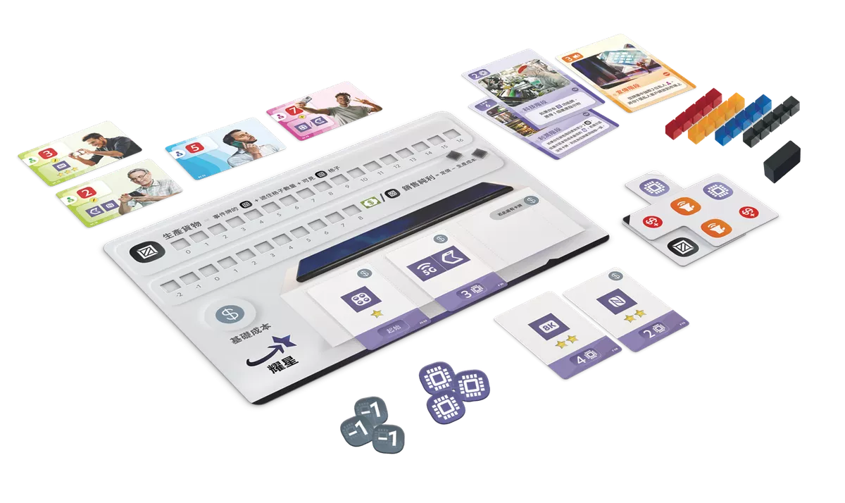 Mobile Markets: A Smartphone Inc. Game Board Games Arcane Wonders