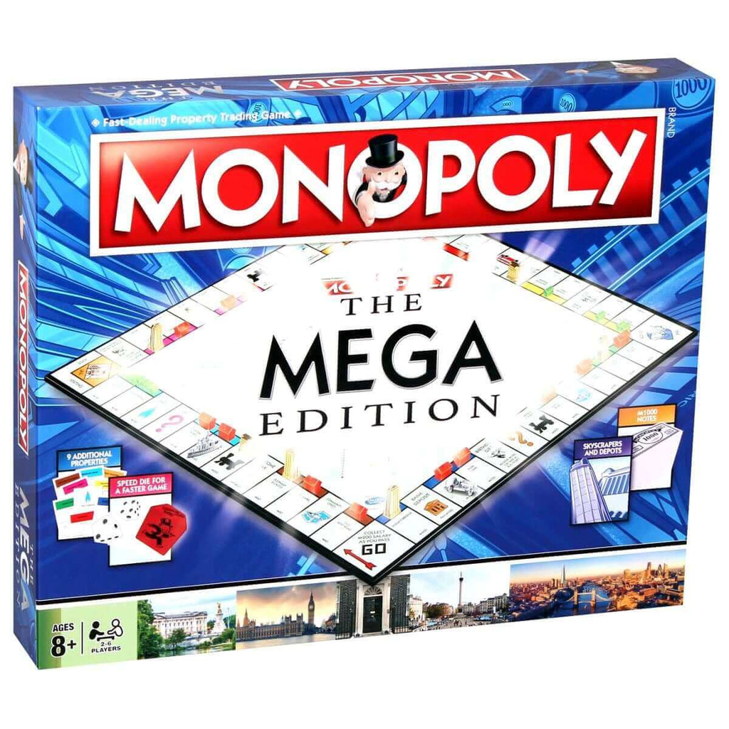 Monopoly Mega Edition Board Games WINNING MOVES GAMES