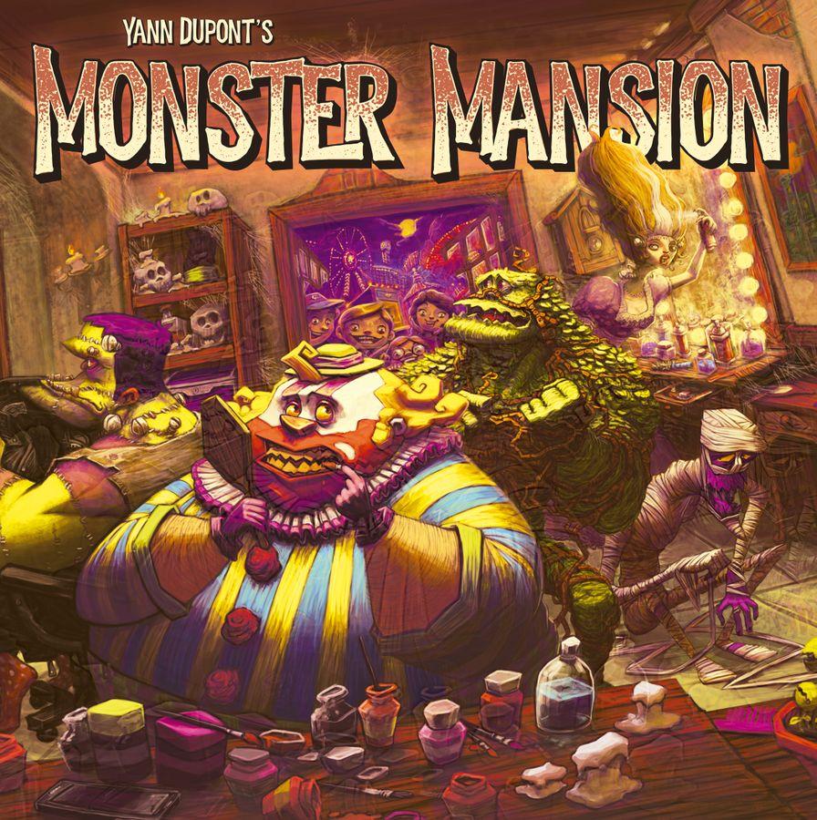 Monster Mansion Board Games Ludonova
