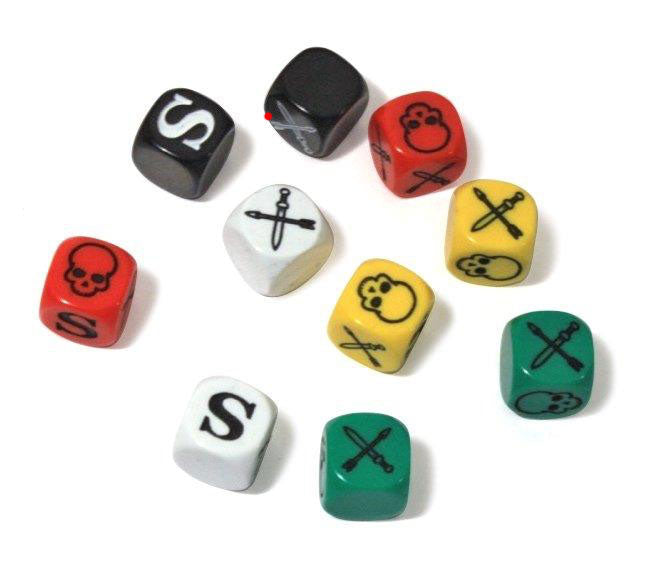 Mortem et Gloriam CCC Extra Dice Set (10) Dice Plastic Soldier