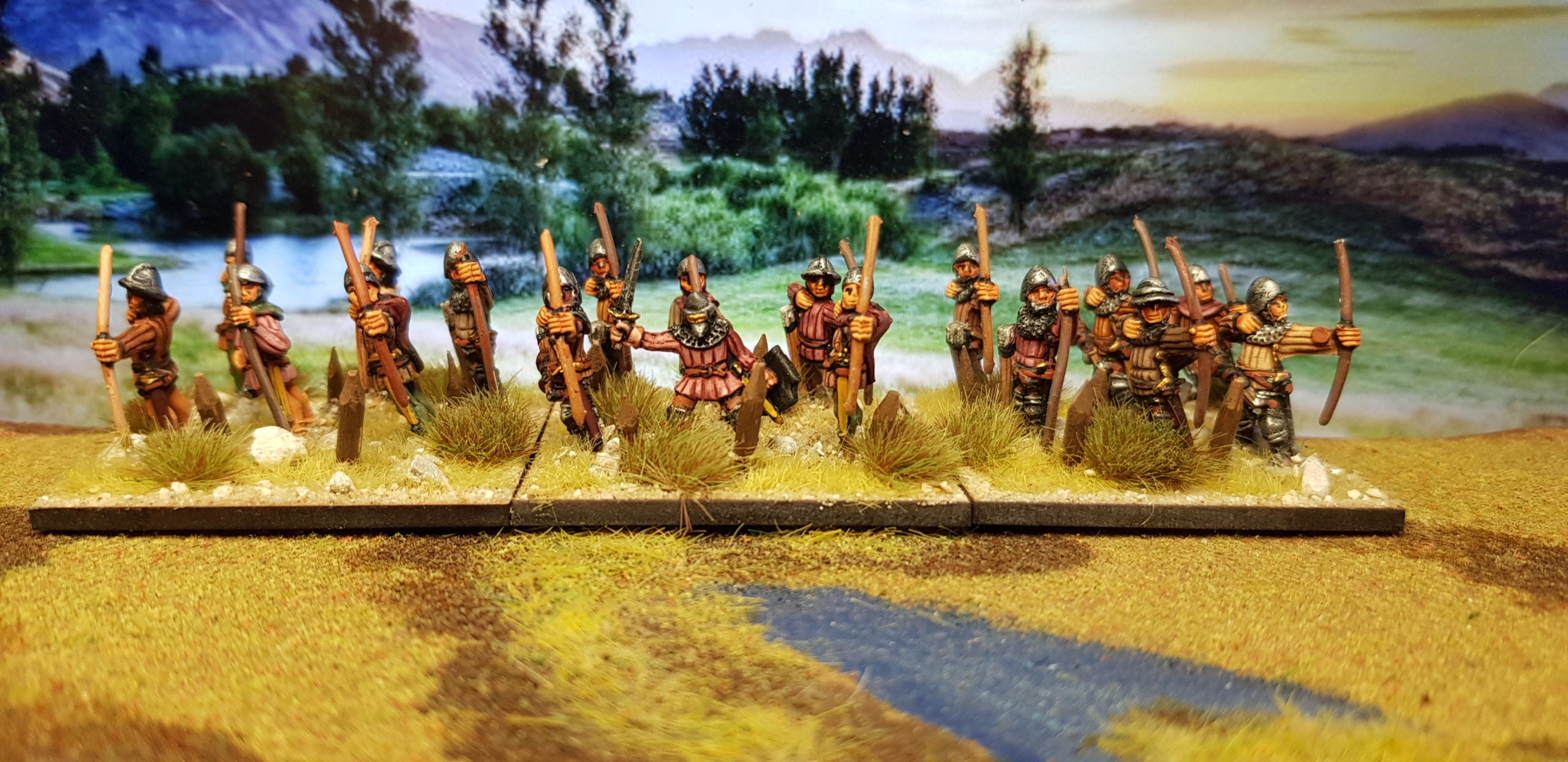 Mortem et Gloriam Hundred Years’ War English Pacto Starter Army Miniatures Plastic Soldier