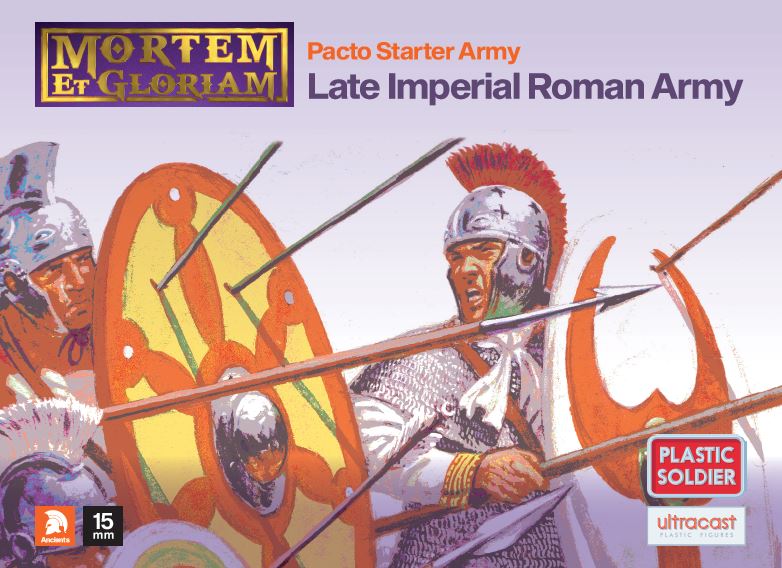 Mortem et Gloriam Late Imperial Roman Pacto Starter Army Miniatures Plastic Soldier