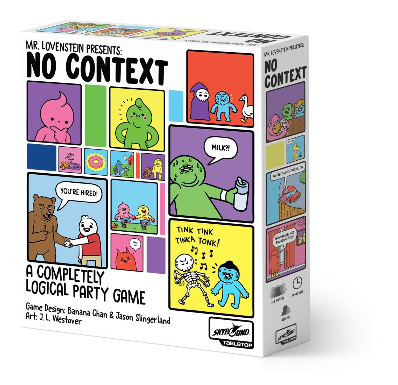 Mr. Lovenstein Presents: No Context Board Games Skybound Tabletop