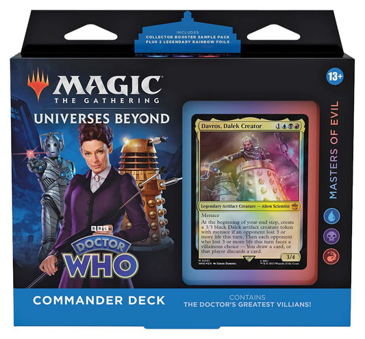 MTG: Doctor Who™ Commander Decks CCG Wizards of the Coast Masters of Evil 