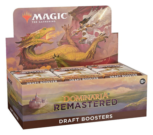 MTG: Dominaria Remastered Draft Booster Display CCG Wizards of the Coast 