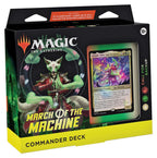 MTG: March of the Machine Commander Decks CCG Wizards of the Coast Call for Backup