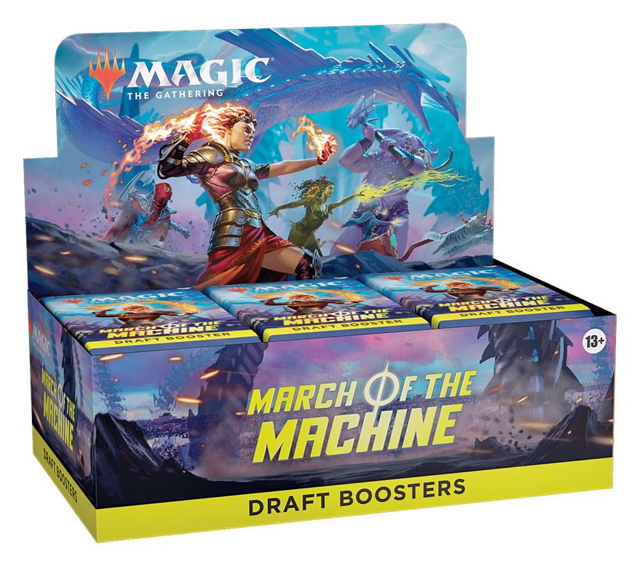 MTG: March of the Machine Draft Booster Display CCG Wizards of the Coast