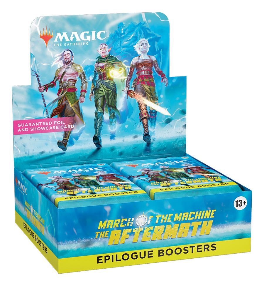 MTG: March of the Machine - The Aftermath: Epilogue Draft Booster Display CCG Wizards of the Coast