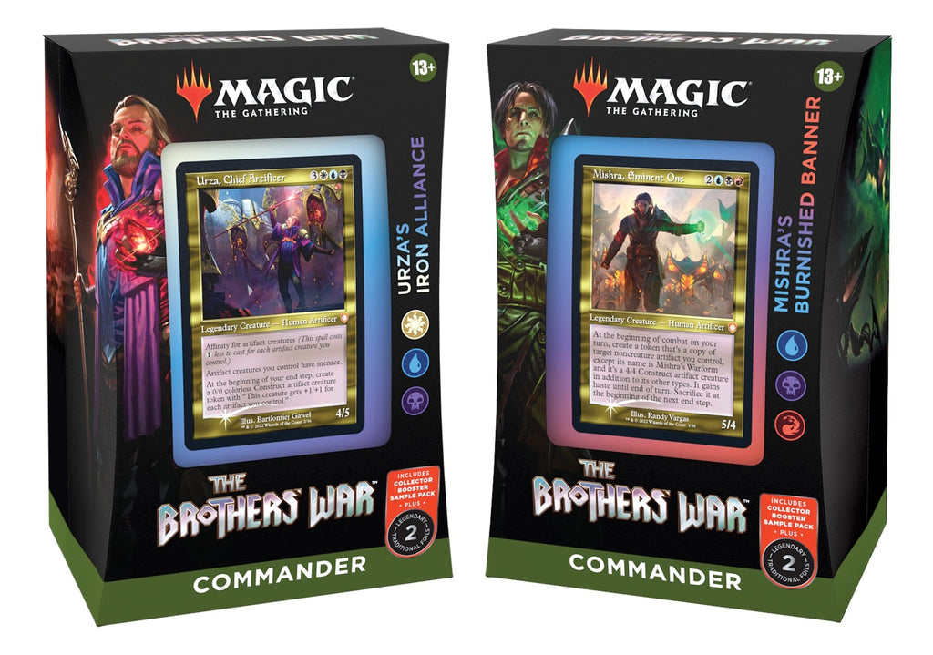 MTG: The Brothers' War Commander Decks CCG Wizards of the Coast Bundle