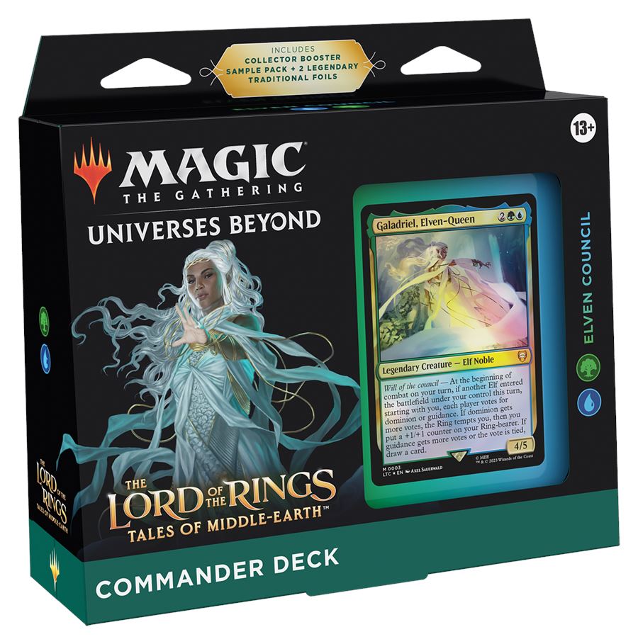 MTG: The Lord of the Rings: Tales of Middle-earth™ Commander Decks CCG Wizards of the Coast Elven Council