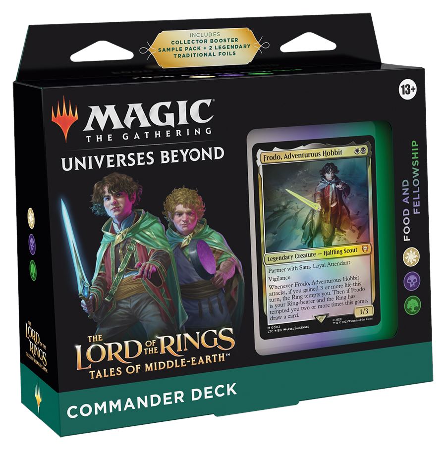 MTG: The Lord of the Rings: Tales of Middle-earth™ Commander Decks CCG Wizards of the Coast Food and Fellowship