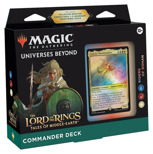 MTG: The Lord of the Rings: Tales of Middle-earth™ Commander Decks CCG Wizards of the Coast Riders of Rohan 