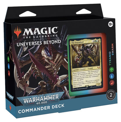 MTG: Universes Beyond: Warhammer 40,000 Commander Deck CCG Wizards of the Coast Tyranid Swarm 