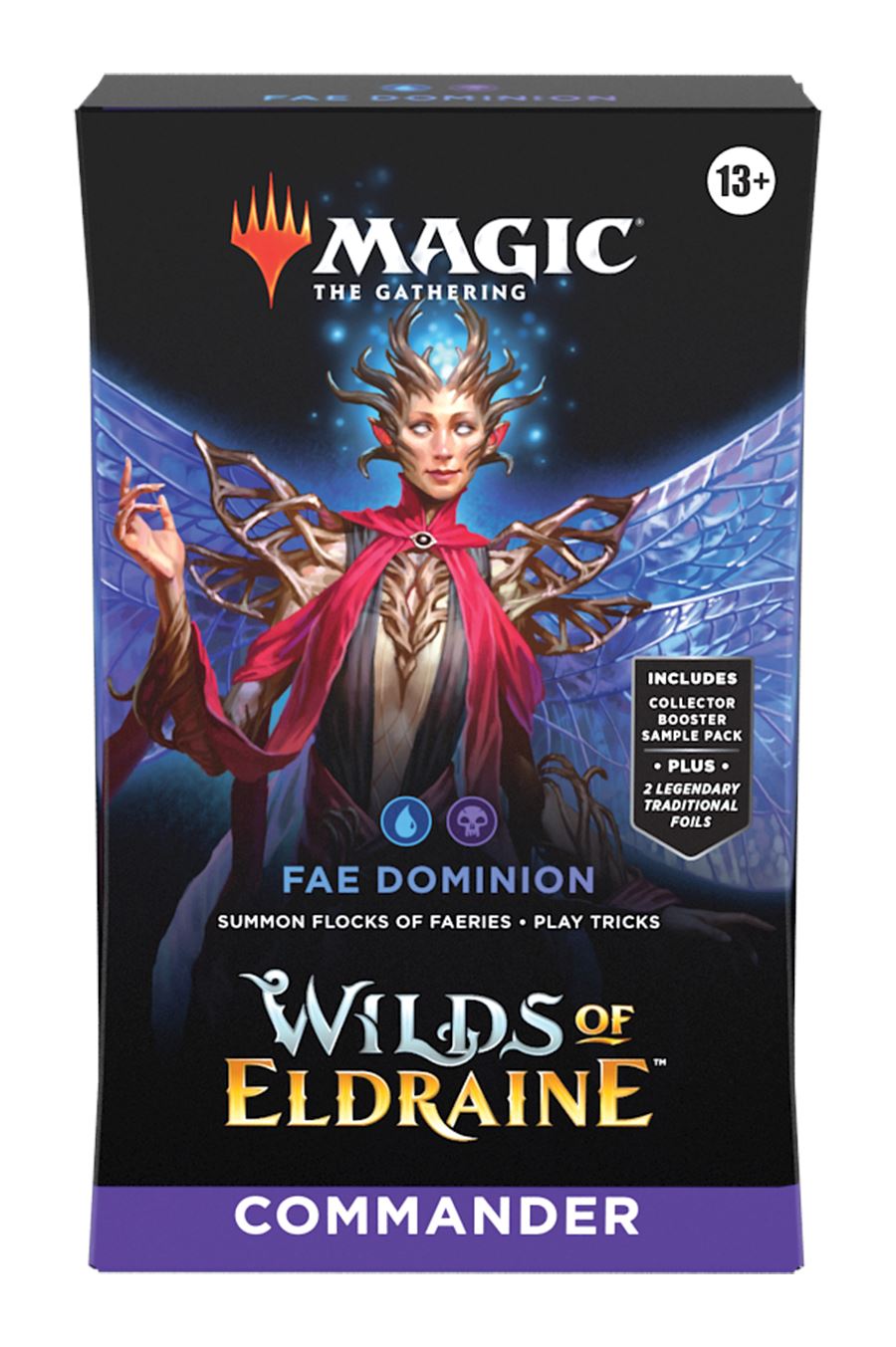 MTG: Wilds of Eldraine Commander Decks CCG Wizards of the Coast Fae Dominion