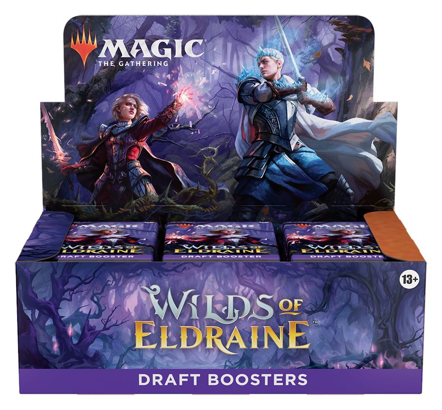 MTG: Wilds of Eldraine Draft Booster Display CCG Wizards of the Coast