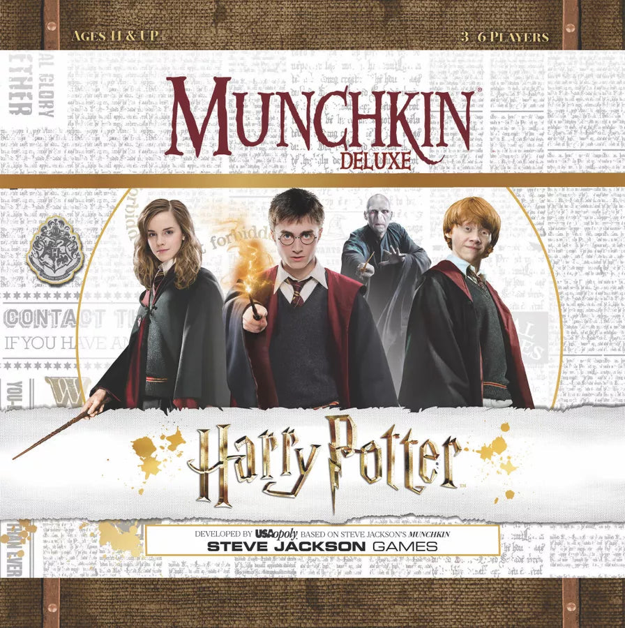 Munchkin Deluxe: Harry Potter Card Games Steve Jackson Games