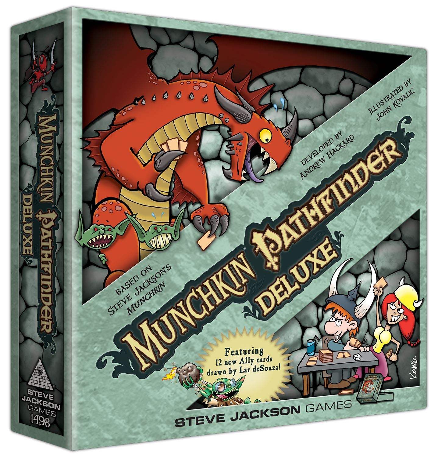 Munchkin Pathfinder Deluxe Card Games Steve Jackson Games