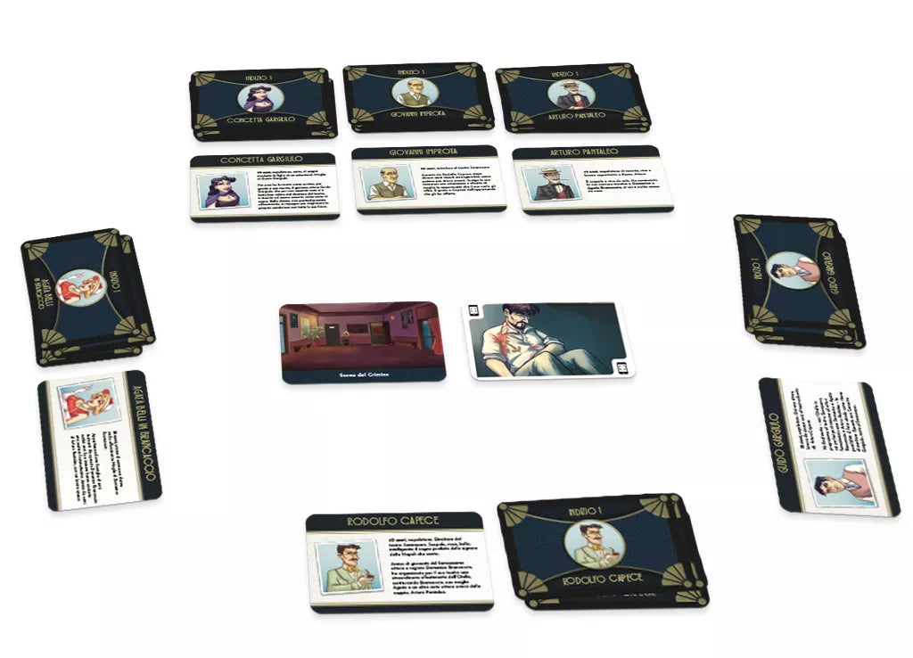 Murder Party Pocket: The Curtain Falls Board Games Cranio Creations