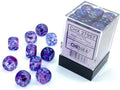 Nebula Nocturnal/Blue: 12mm Dice Block (36 Dice) General CHESSEX