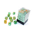 Nebula Spring/White: 12mm Dice Block (36 Dice) General CHESSEX