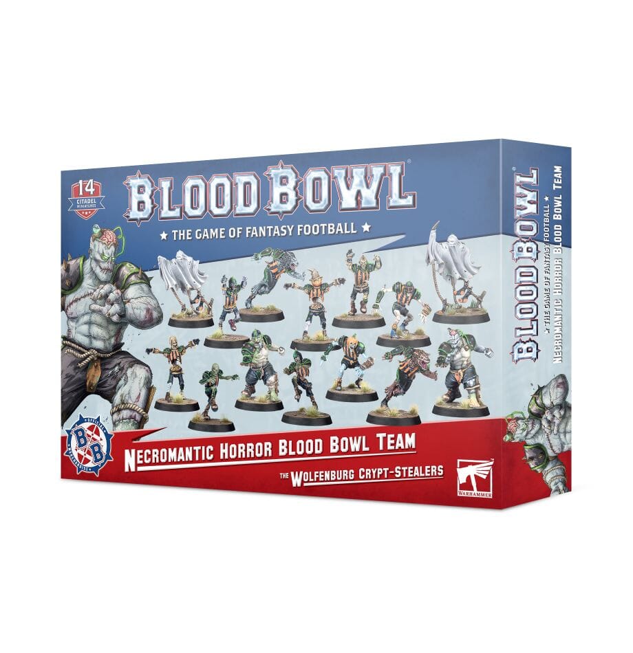 Necromantic Horror Blood Bowl Team – The Wolfenburg Crypt-stealers Miniatures Games Workshop
