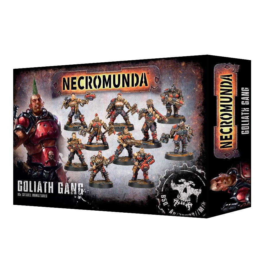 Necromunda Goliath Gang Miniatures Games Workshop