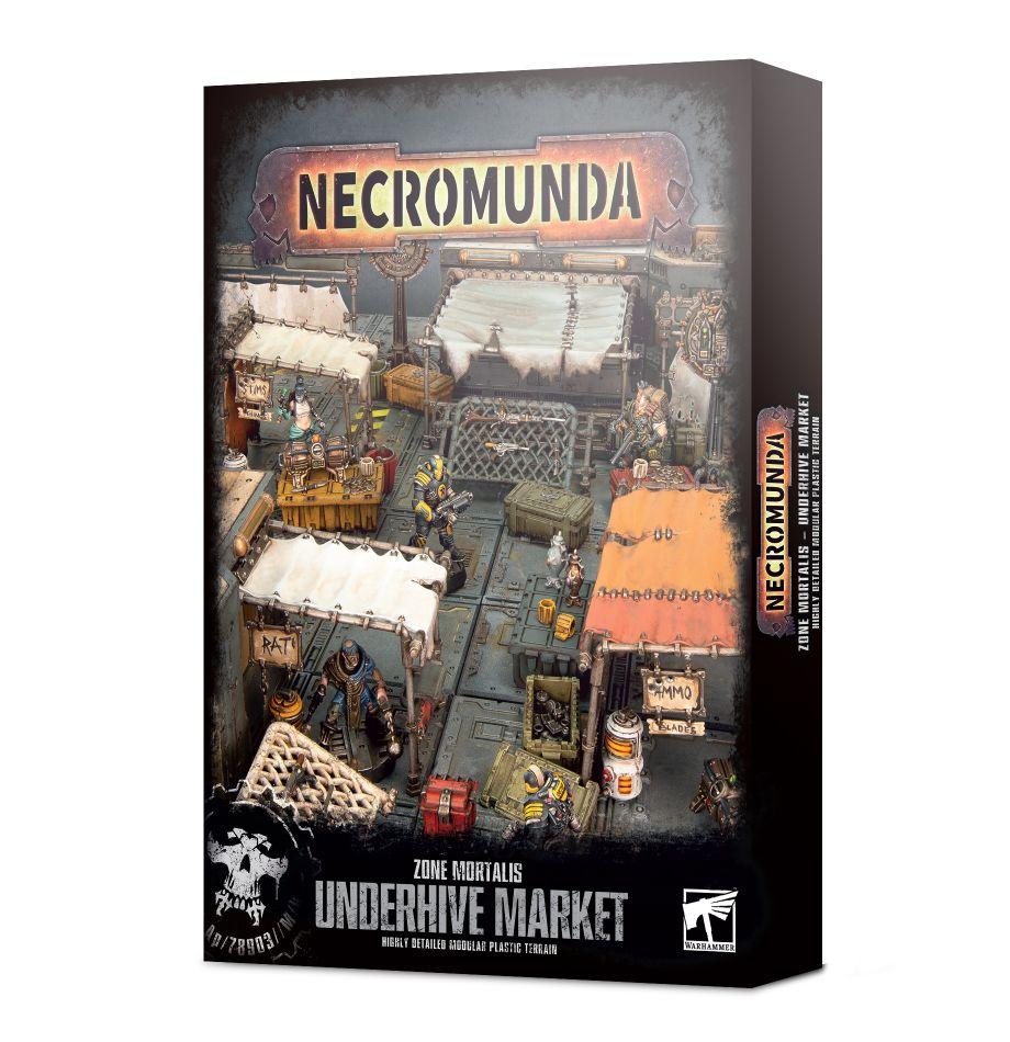Necromunda: Zone Mortalis - Underhive Market Miniatures Games Workshop