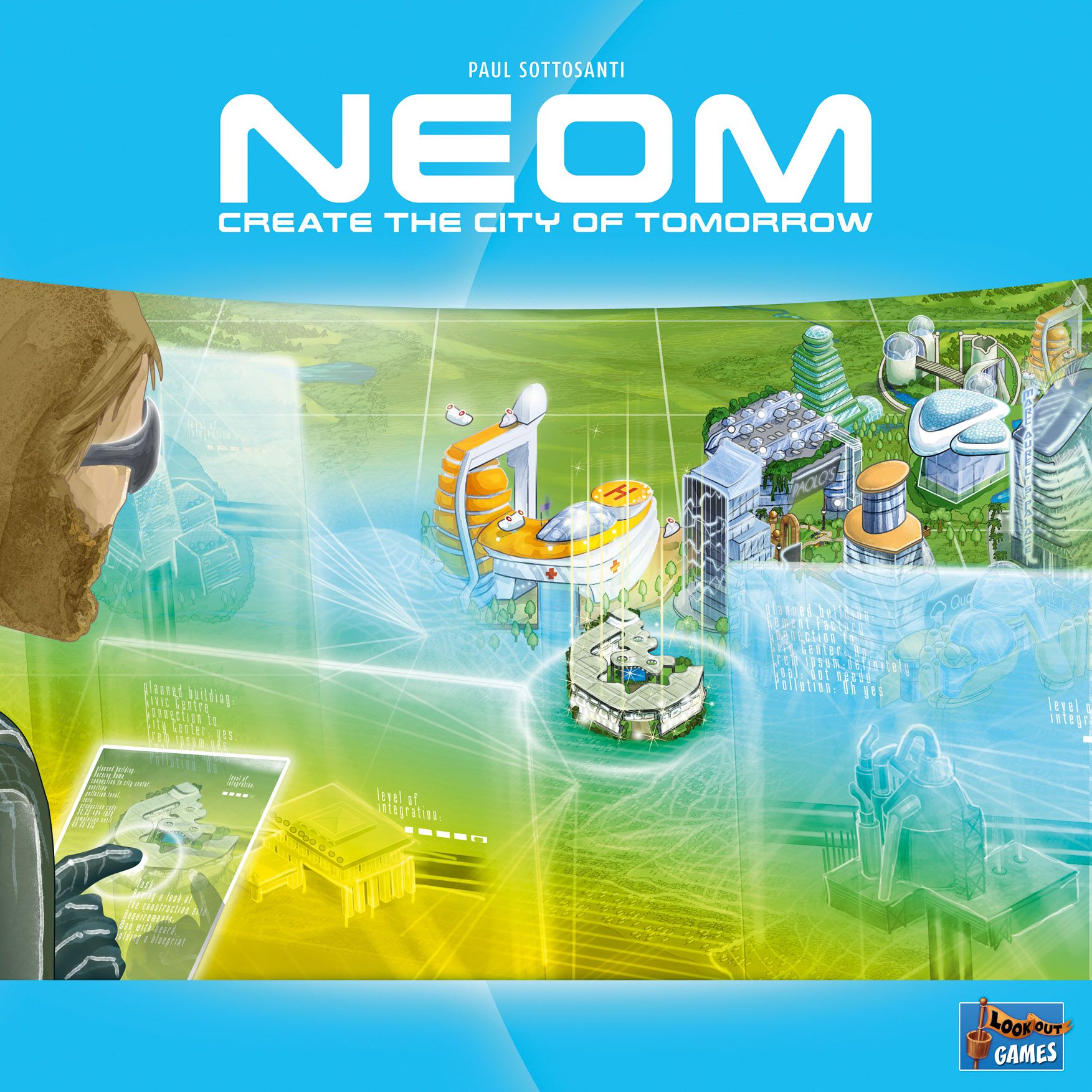 Neom: Create the City of Tomorrow - DENTED Board Games Lookout Games 