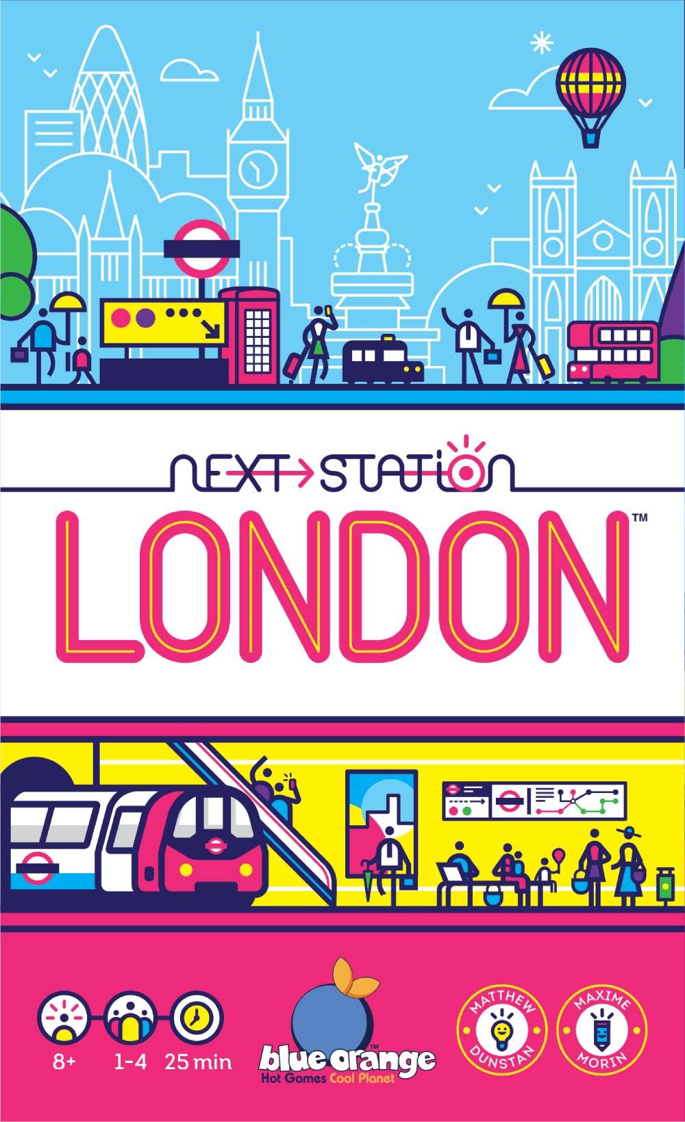 Next Station - London Board Games Blue Orange
