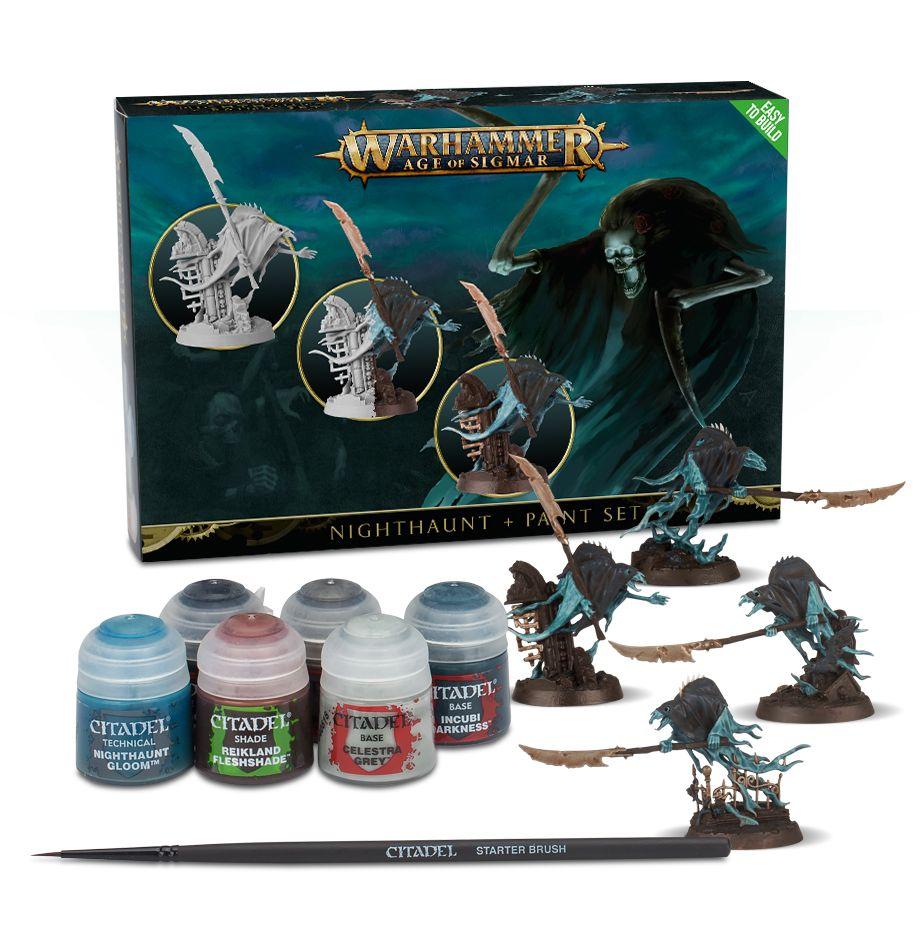 Nighthaunt + Paint Set Miniatures Games Workshop
