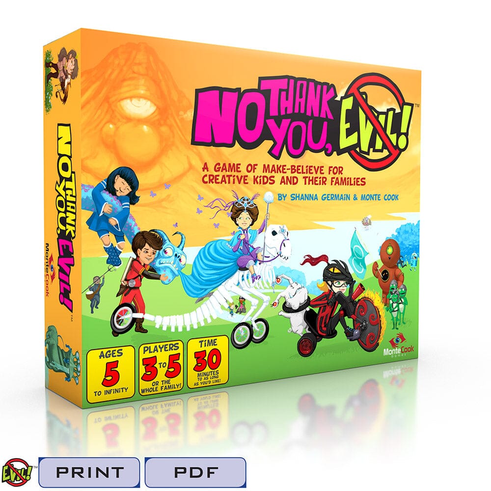 No Thank You Evil! RPG Core Box RPG MONTE COOK GAMES