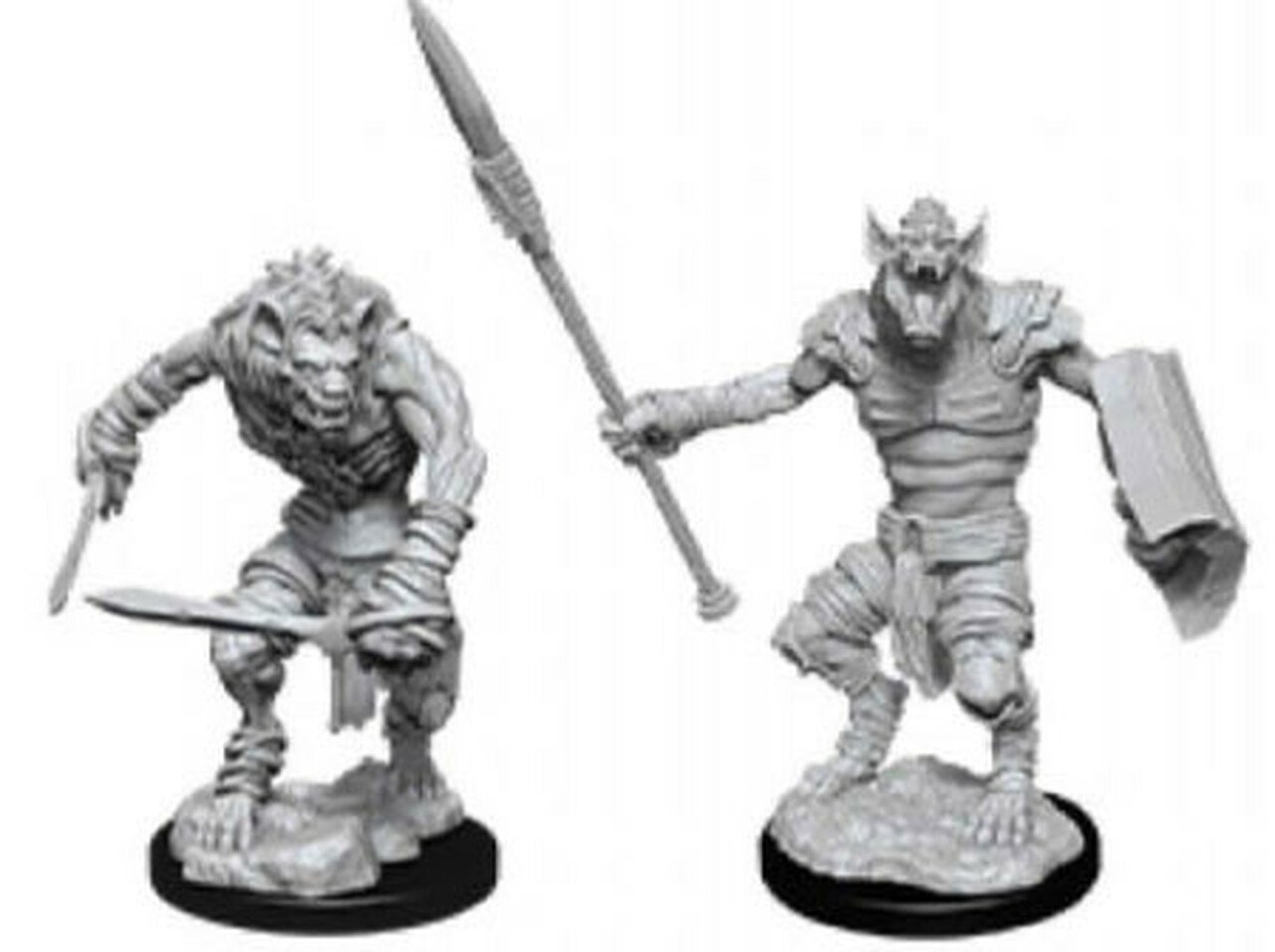 Nolzur's Marvelous Miniatures: Gnoll & Gnoll Flesh Gnawer General Wizkids