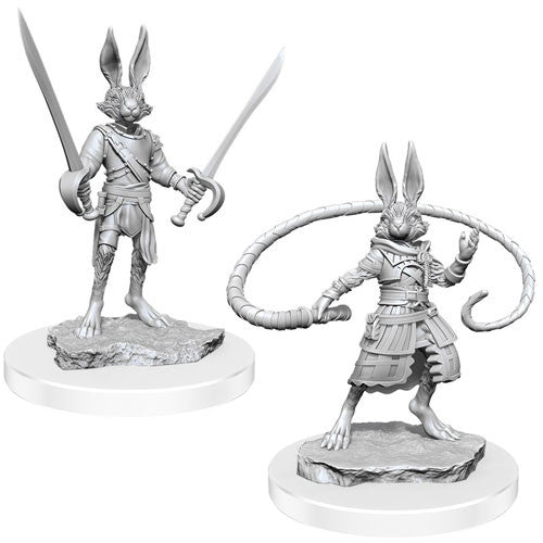 Nolzur's Marvelous Miniatures: Harengon Rogues Miniatures Wizkids