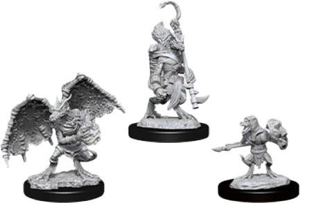 Nolzur's Marvelous Miniatures: Kobold Inventor, Dragonshield & Sorcerer General Wizkids 