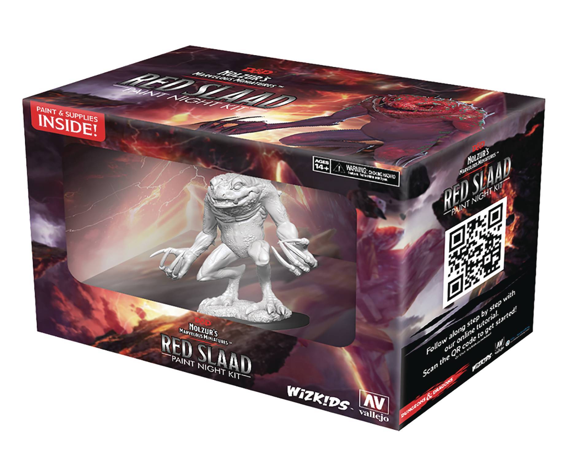 Nolzur's Marvelous Miniatures: Red Slaad Miniatures Wizkids