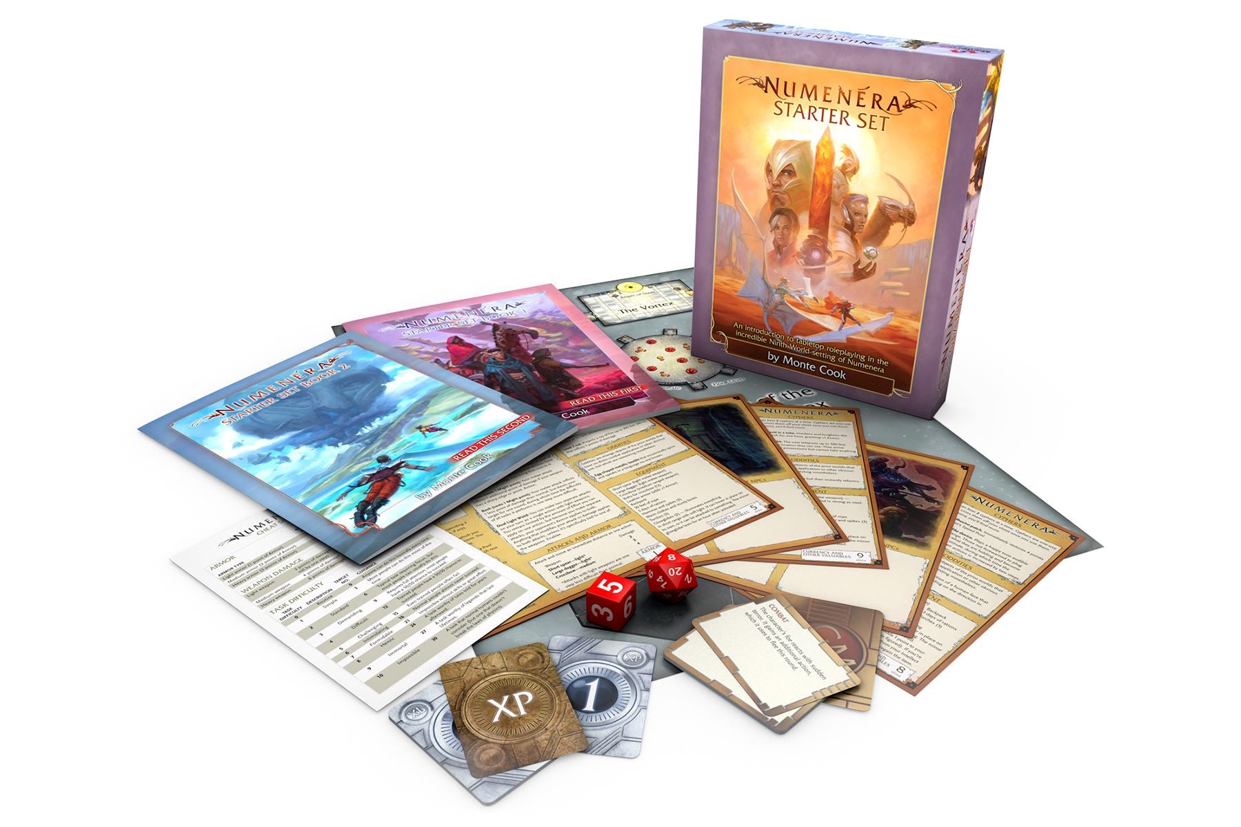 Numenera RPG Starter Set RPG MONTE COOK GAMES