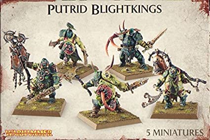 NURGLE ROTBRINGERS PUTRID BLIGHTKINGS Miniatures Games Workshop