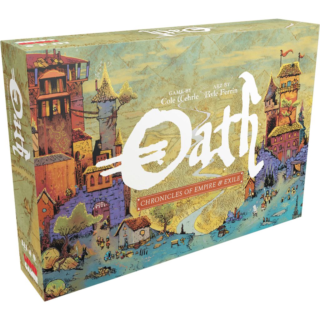 Oath: Chronicles of Empire and Exile (ALL IN - No Sleeves) Board Game Leder Games 