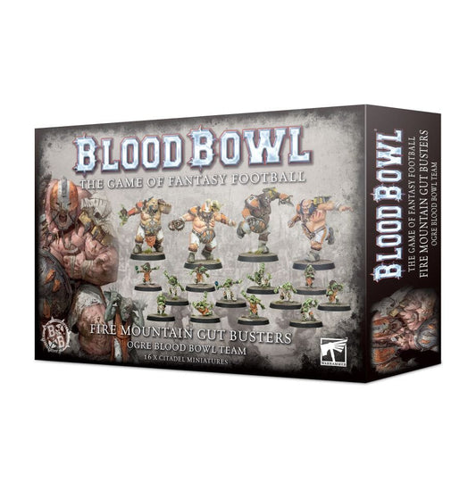 Ogre Blood Bowl Team – Fire Mountain Gut Busters Miniatures Games Workshop 