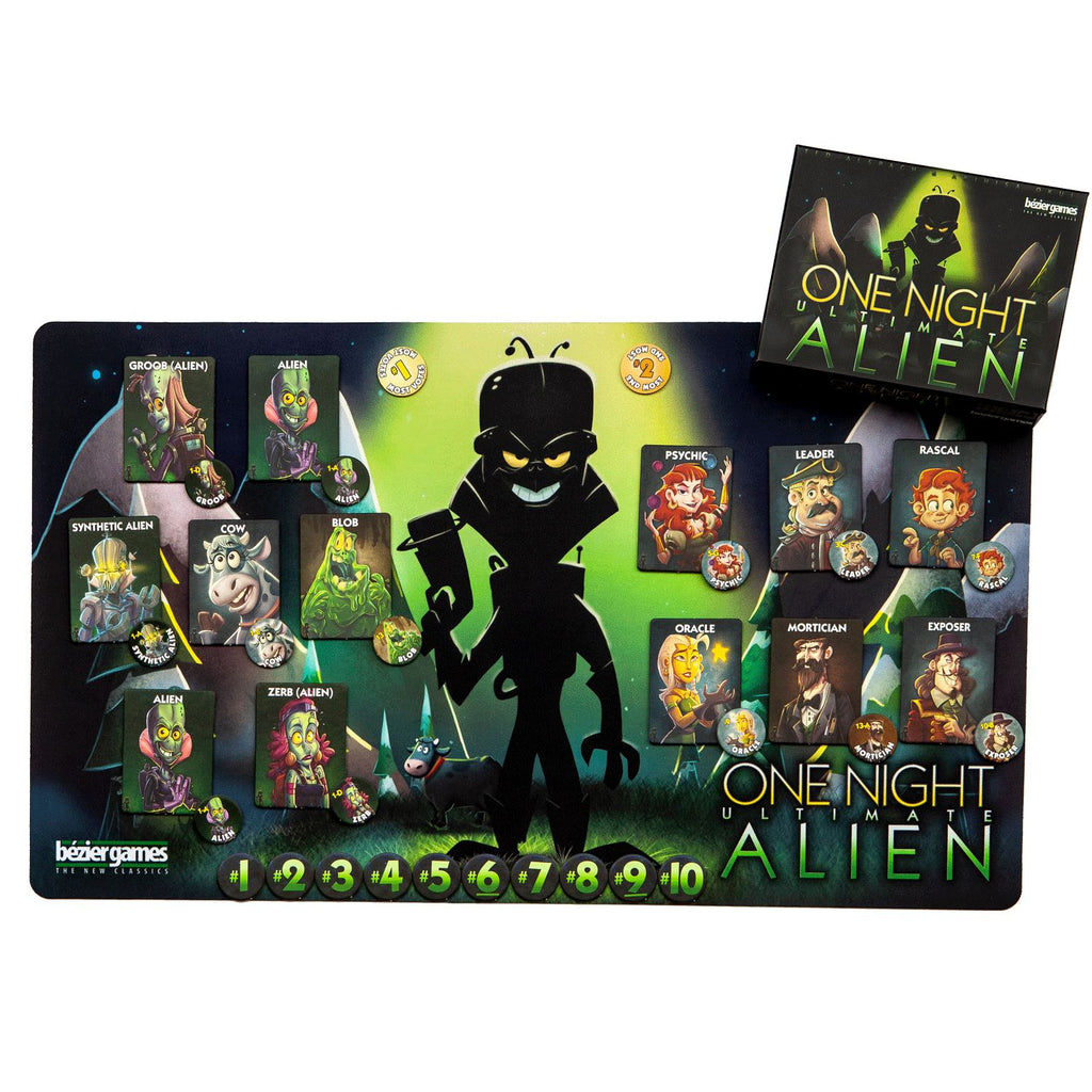 One Night Ultimate Alien Party Game Bezier Games